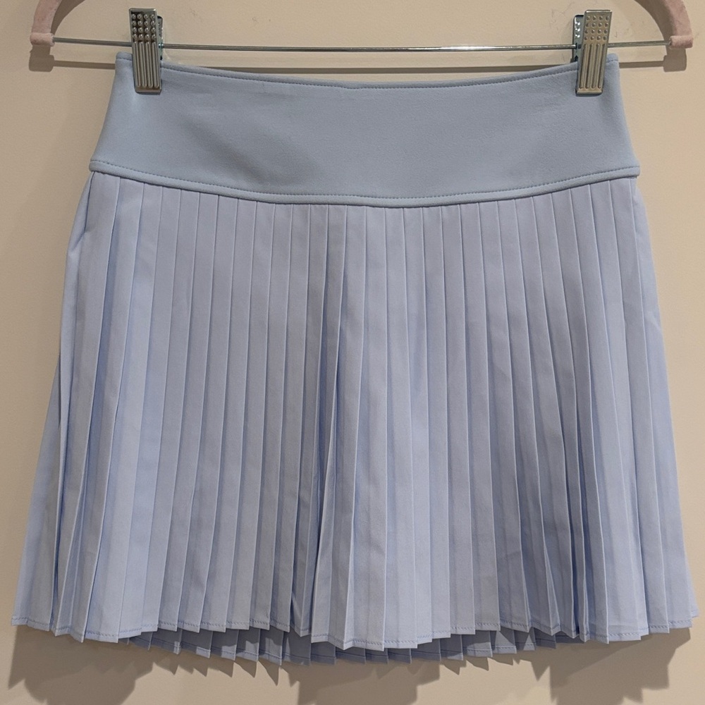 Abercrombie YPB Pleated Tennis Skort Girls 13/14 Blue Built-In Shorts